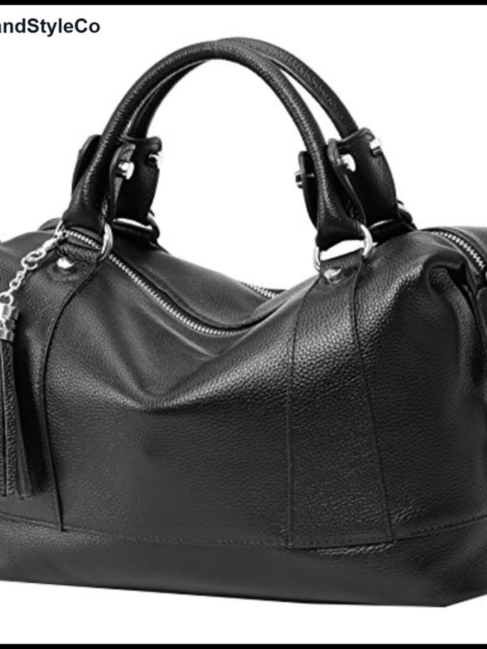 Genuine Leather Satchel Tote Shoulder Handbag Crossbody Purse